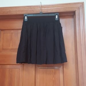 Bethany Mota Black Flowy Skirt